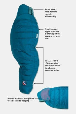 Big Agnes Sidewinder SL 20F Women's Regular Slaapzak -Winkel Voor Buitensportartikelen g4hb3e0060 4840 04 nl