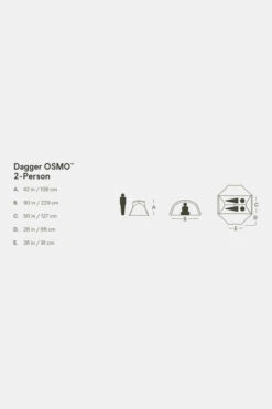 Nemo Dagger Osmo 2P Tent -Winkel Voor Buitensportartikelen g5fb3a0020 5471 43 nl