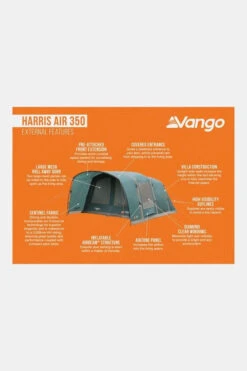 Vango Harris Air 350 Tent -Winkel Voor Buitensportartikelen g5fc3y0029 5050 03 nl