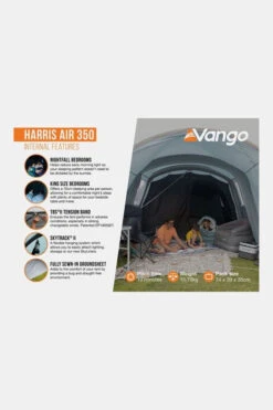 Vango Harris Air 350 Tent -Winkel Voor Buitensportartikelen g5fc3y0029 5050 05 nl