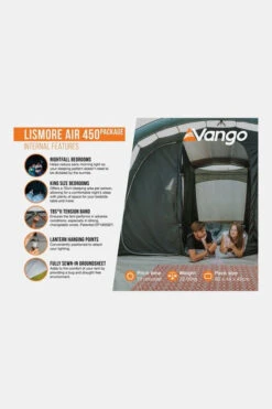 Vango Lismore Air 450 Package Tent -Winkel Voor Buitensportartikelen g5fd3y0020 5050 04 nl