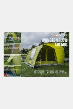 Vango Avington Flow Air 500 Tent -Winkel Voor Buitensportartikelen g5fe3y0001 5050 05 nl