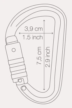 Petzl Sm'D Triact Lock Karabiner -Winkel Voor Buitensportartikelen h4sb3d0017 2020 03 nl