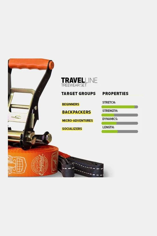 Gibbon Travel Line Treewear Set Slackline 8 Gibbon Travel Line Treewear Set Slackline - Afbeelding 6