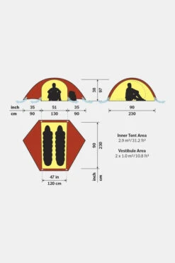 Hilleberg Rogen 2-Persoons Tent -Winkel Voor Buitensportartikelen maabc70009 6464 13 nl