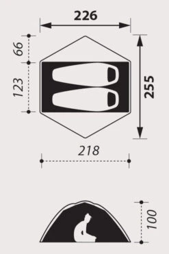 NOMAD Jade Pro 2-Persoonstent -Winkel Voor Buitensportartikelen maabc90041 5050 03 nl