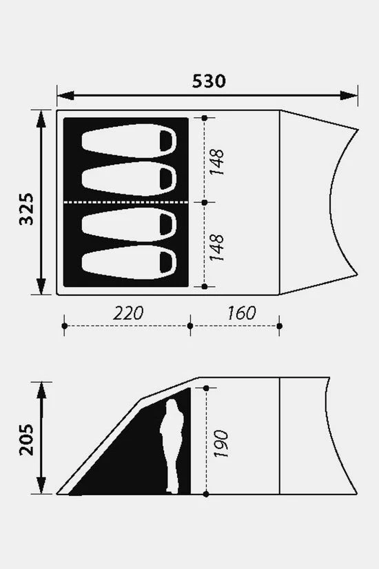 NOMAD Dogon 4 Compact Air Tent 11 NOMAD Dogon 4 Compact Air Tent - Afbeelding 9