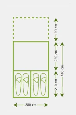 Tunneltent 2800 -Winkel Voor Buitensportartikelen maade10008 1641 40 nl
