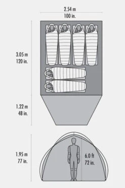 MSR Habitude 6 Tent -Winkel Voor Buitensportartikelen maafe00002 5252 04 nl