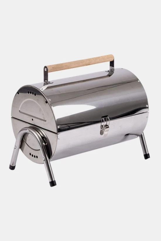 Bo-Camp Barbecue Barrel Houtskool RVS BBQ 3 Bo-Camp Barbecue Barrel Houtskool RVS BBQ