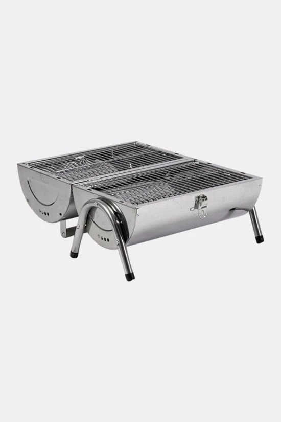 Bo-Camp Barbecue Barrel Houtskool RVS BBQ 4 Bo-Camp Barbecue Barrel Houtskool RVS BBQ - Afbeelding 2